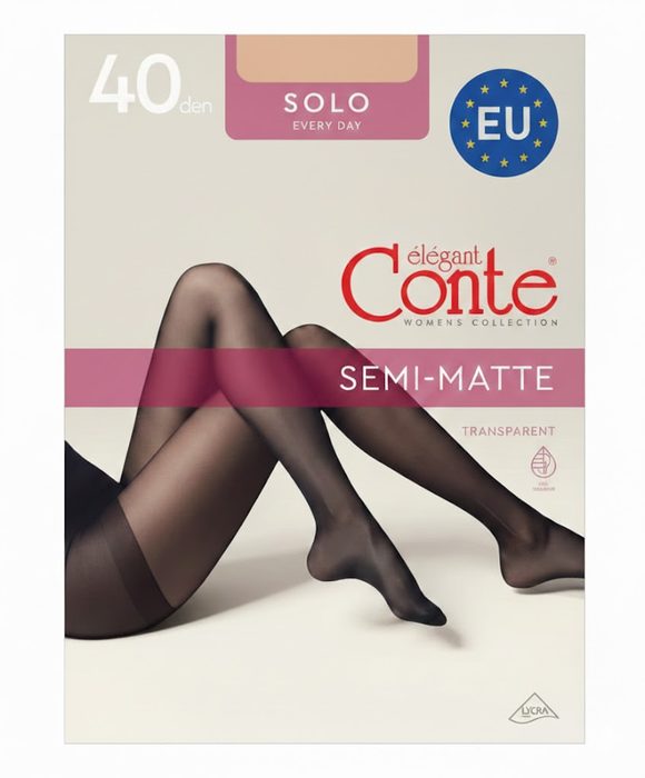 Колготки жіночі Conte SOLO 40 den р.4 Natural