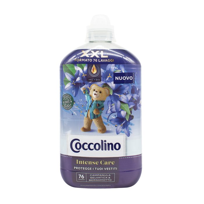 Концентрований кондиціонер для прання Coccolino Intense Care Campanula та Bergamot 1,75 л (76 прань), шт
