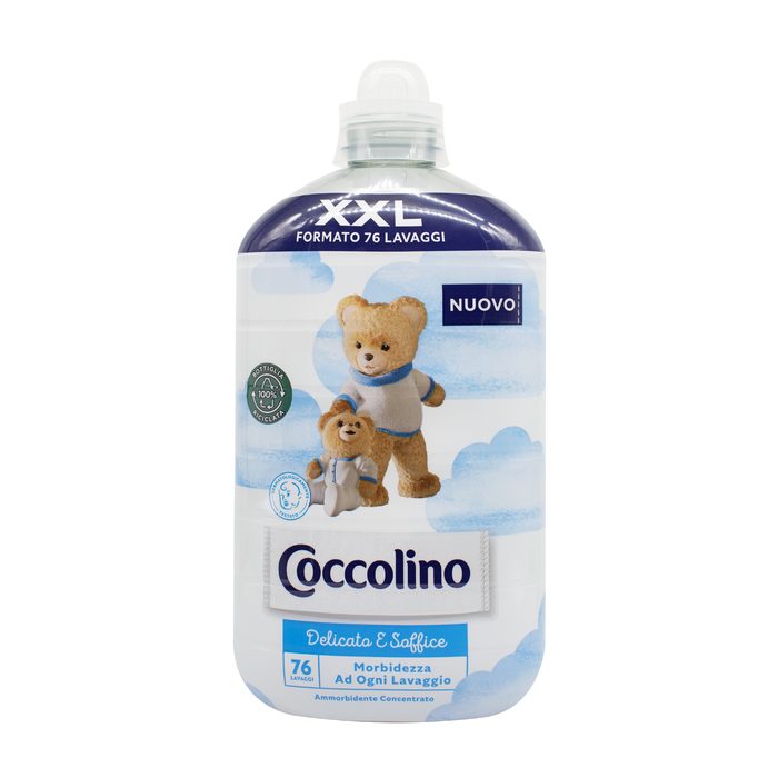Концентрований кондиціонер для прання Coccolino Intense Care Delicato&Soffice 1,75 л (76 прань), шт