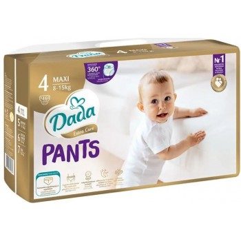 Підгузки-трусики Dada Extra Care розмір 4 Maxi 8–15 кг 46 шт