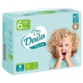 Підгузки Dada Extra Soft розмір 6 16+ кг 37 шт