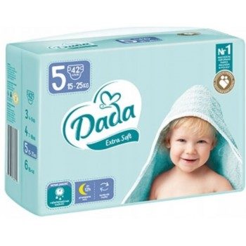Підгузки Dada Extra Soft розмір 5 15–25 кг 42 шт