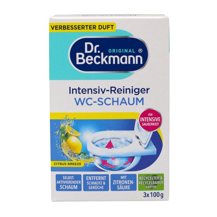 Порошок для чищення унітазів Dr. Beckmann 3х100 г