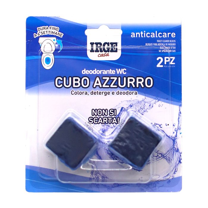 Кубики для зливного бачка IRGE Blue 2 шт х 50 г