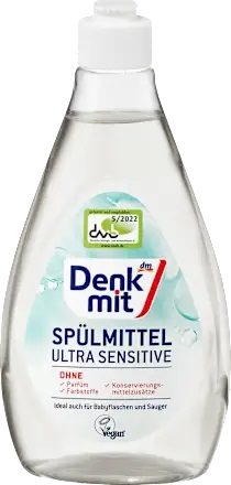 Засіб для миття посуду Denkmit Ultra Sensitive 500 мл