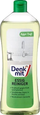 Засіб для чищення ванної кімнати з оцтом Denkmit Apfel 1 л