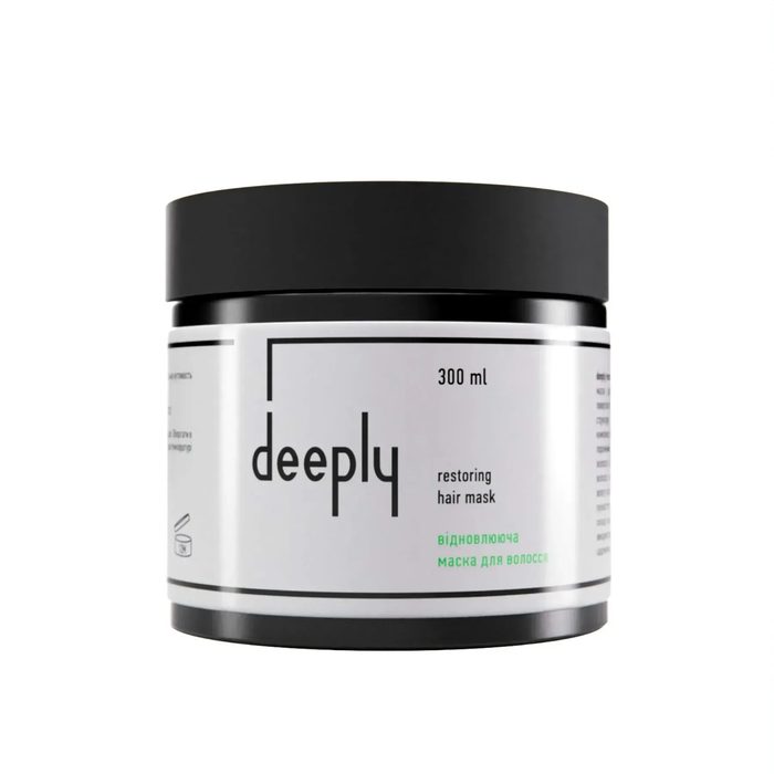 Відновлююча маска для волосся Deeply Restoring Hair Mask, 300 мл