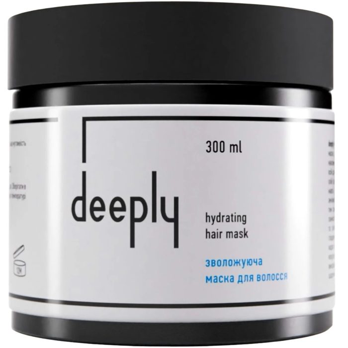 Зволожуюча маска для волосся Deeply Hydrating Mask, 300 мл