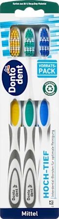 Зубна щітка Dontodent Medium 3 шт/уп