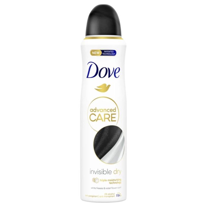 Антиперспірант-аерозоль Dove Невидимий, 72 год, 150 мл