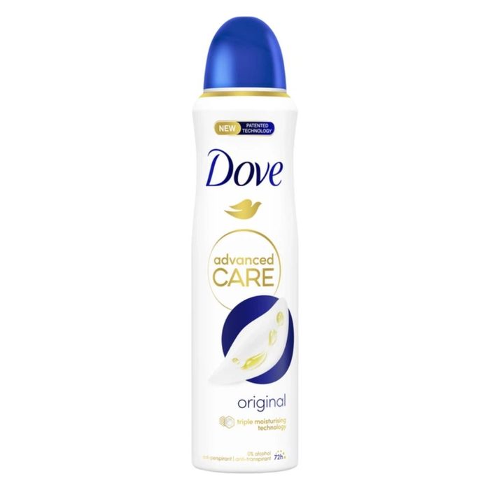 Антиперспірант-аерозоль Dove Original, 72 год, 150 мл