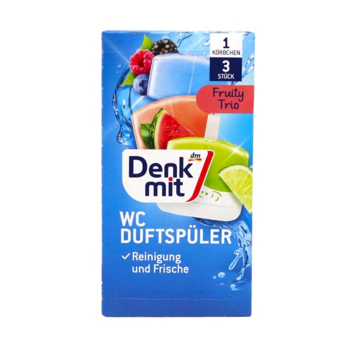 Туалетний блок Denkmit Fruity Trio (3 шт)