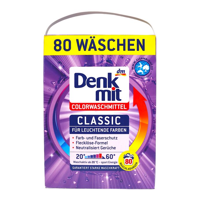 Порошок для прання кольорових речей Denkmit 5,2 кг (80 прань)
