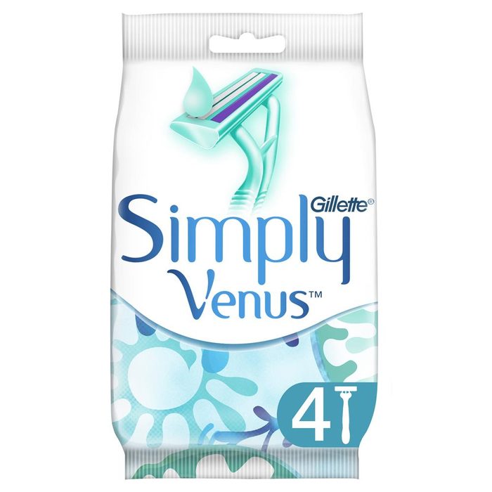 Одноразові бритви для гоління жіночі Gillette Simply Venus 2 4 шт