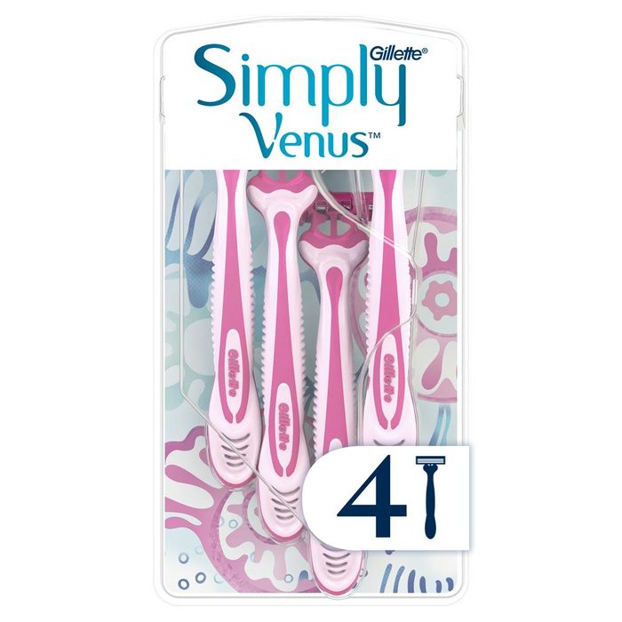 Одноразові бритви для гоління жіночі Gillette Simply Venus 3 4 шт