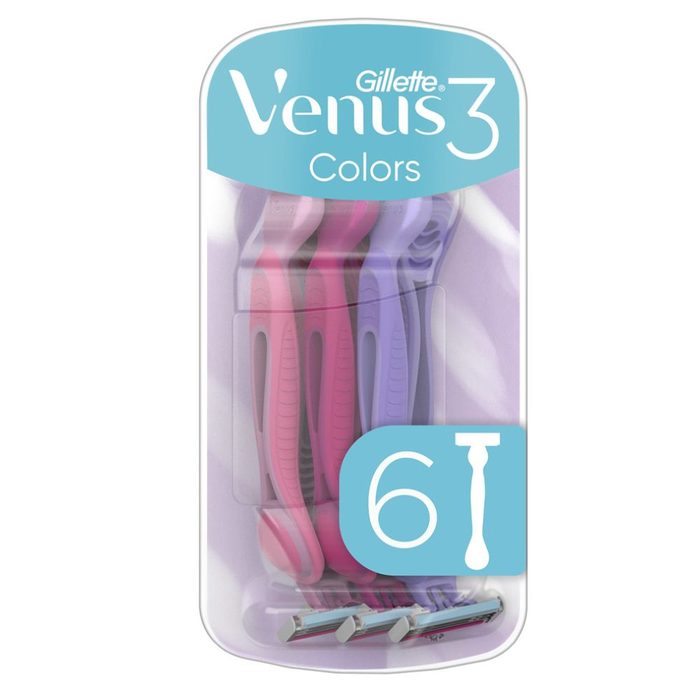 Одноразові бритви для гоління жіночі Gillette Venus 3 Colors 6 шт