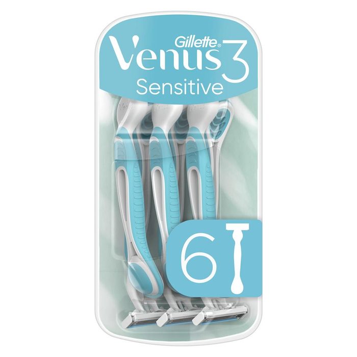 Одноразові бритви для гоління жіночі Gillette Venus 3 Sensitive 6 шт