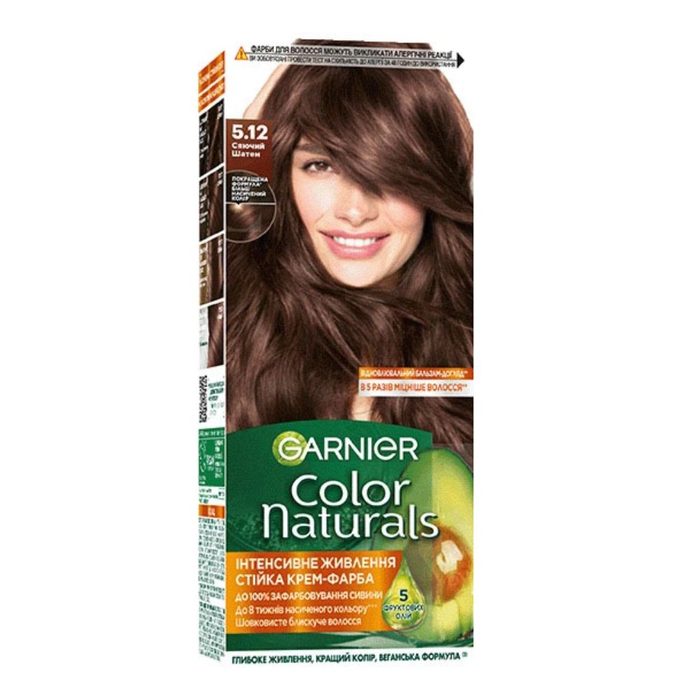 Фарба для волосся Garnier Color Naturals, відтінок 5.12