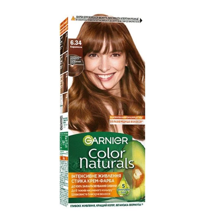 Фарба для волосся Garnier Color Naturals, відтінок 6.34