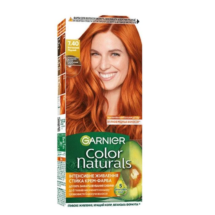 Фарба для волосся Garnier Color Naturals, відтінок 7.40
