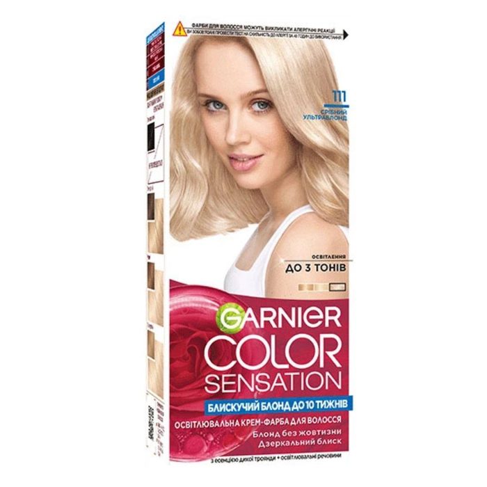 Крем-фарба для волосся Garnier Sensation Color, відтінок 111