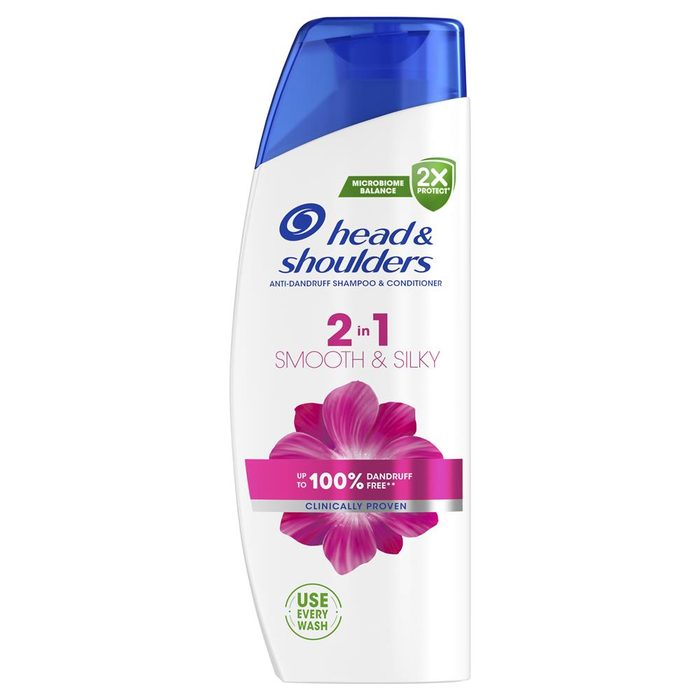Шампунь та бальзам Head & Shoulders 2в1 проти лупи Гладеньке та шовковисте 330 мл