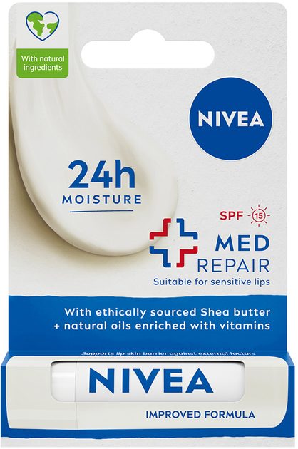 Бальзам для губ Nivea Відновлення і догляд 4,8 г