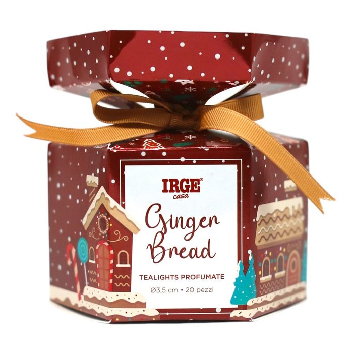 Набір "Цукерка" чайних свічок Irge Christmas Ginger Bread 20×10 г