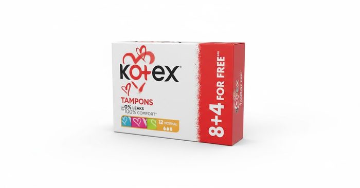 Тампони Kotex Super 8+4 шт