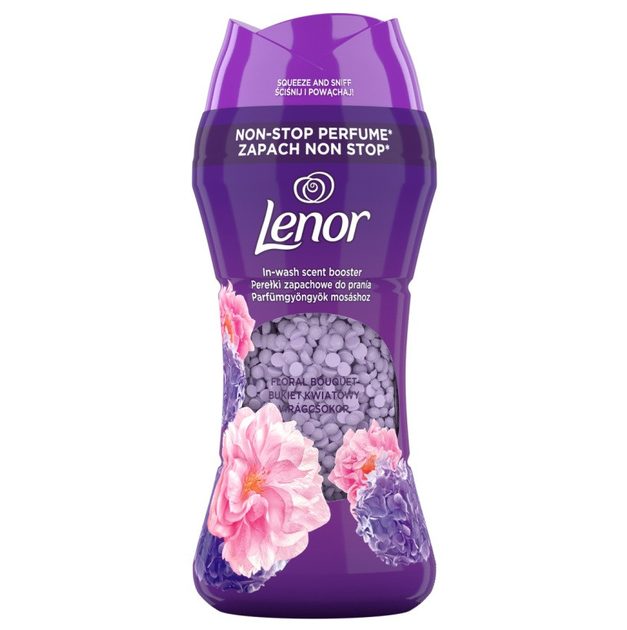 Кондиціонер для білизни в гранулах Lenor Квітковий букет 195 г