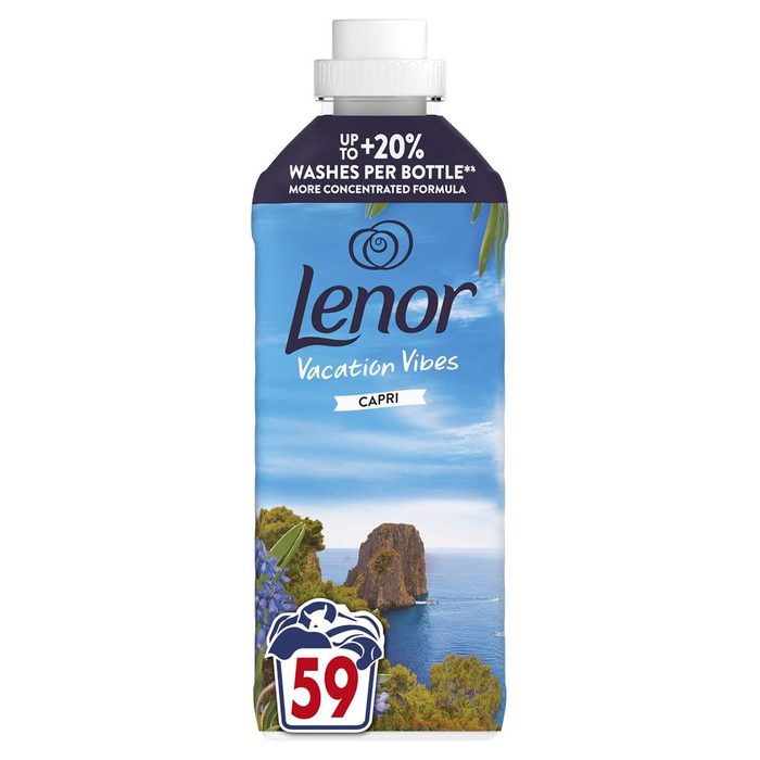 Кондиціонер для прання Lenor Vacation Vibes Capri 1,239 л (59 прань)