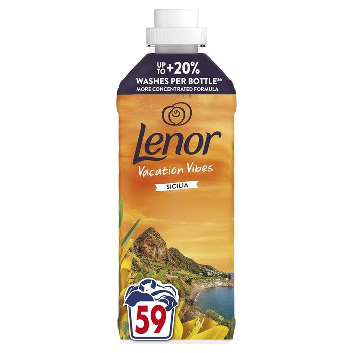 Кондиціонер для прання Lenor Vacation Vibes Sicilia 1,239 л (59 прань)