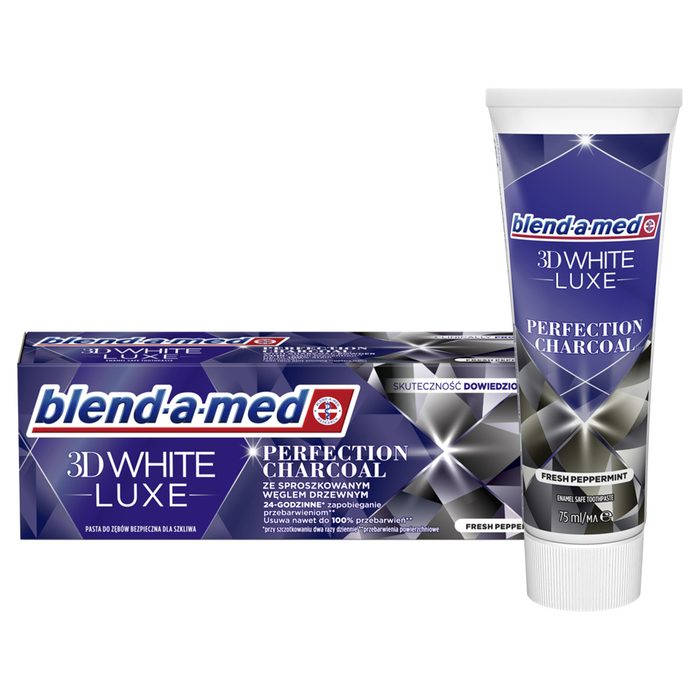 Зубна паста Blend-a-med 3D White Luxe Довершеність вугілля 75 мл