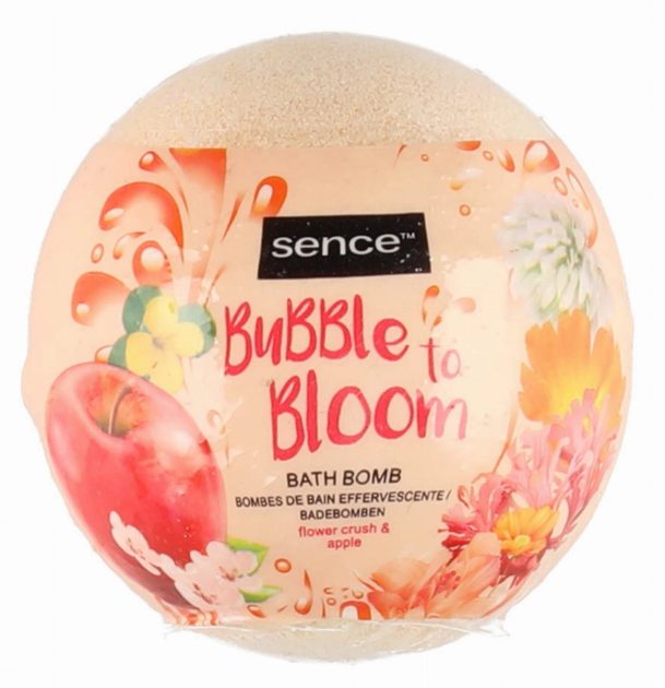 Бомбочка для ванни Sense Flower Crush & Apple 120 г