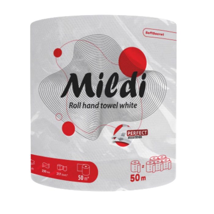 Рушники паперові Mildi Soft Secret 230×160 2 шари 1 шт
