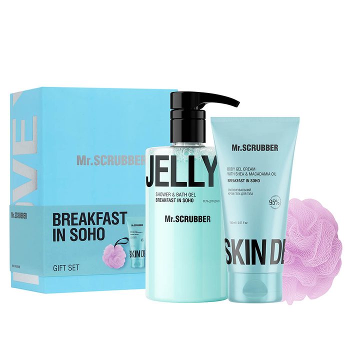 Подарунковий набір Mr.Scrubber Gift set Breakfast in Soho
