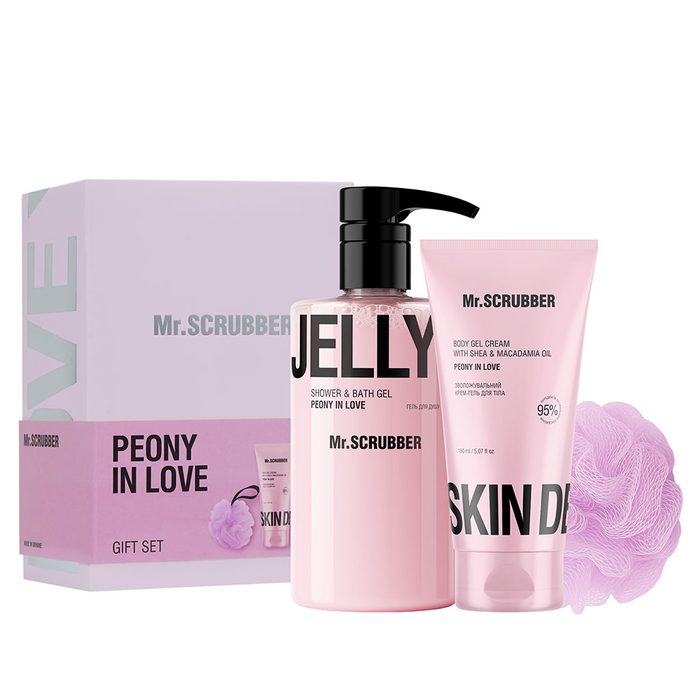Подарунковий набір Mr.Scrubber Gift set Peony in Love