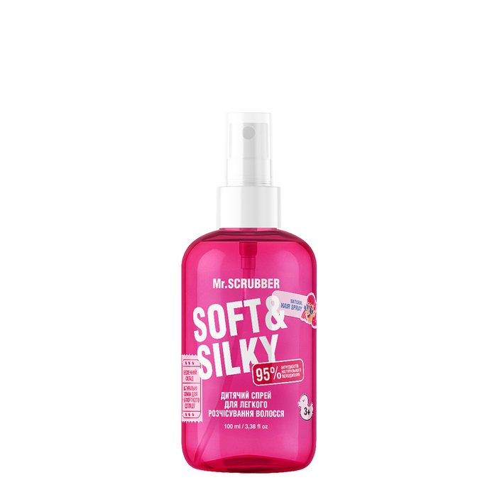 Дитячий спрей для розчісування волосся Mr.Scrubber Soft & Silky 100 мл