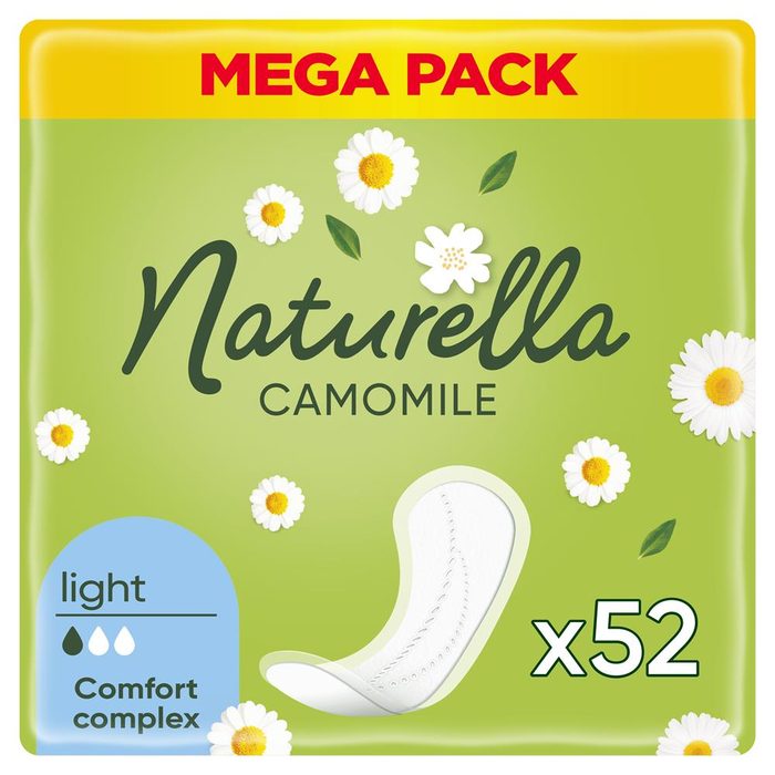 Щоденні гігієнічні прокладки Naturella Camomile Light Trio 52 шт