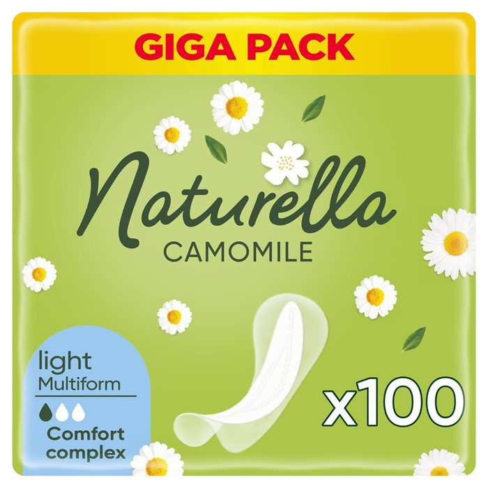 Щоденні гігієнічні прокладки Naturella Camomile Light Multiform Quatro 100 шт