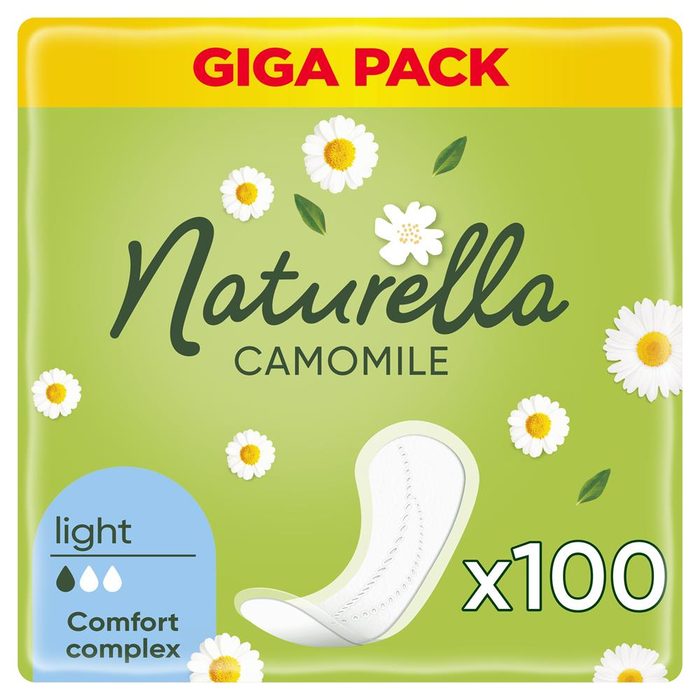 Щоденні гігієнічні прокладки Naturella Camomile Light Quatro 100 шт