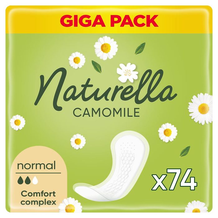 Щоденні гігієнічні прокладки Naturella Camomile Normal Quatro 74 шт