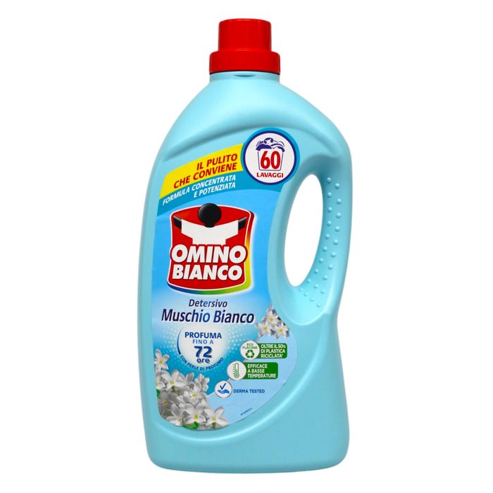 Omino Bianco гель для прання Muschio Bianco 2,4 л (60 прань)