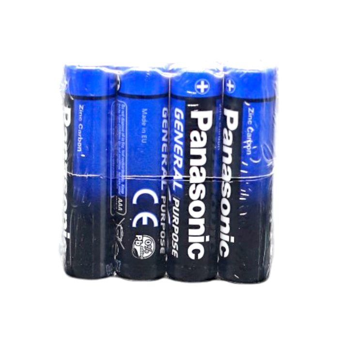 Батарейка Panasonic R03 General Purpose 4 шт (коробка)