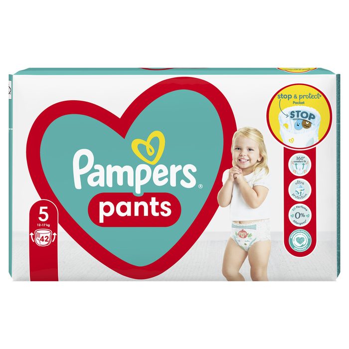Підгузники-трусики дитячі Pampers Junior Розмір 5 (11–17 кг) 42 шт