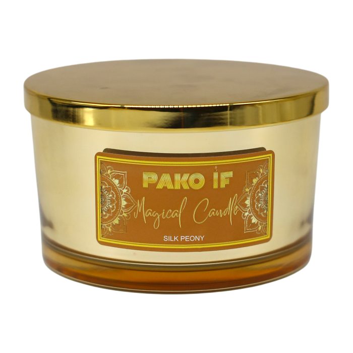 Свічка у склянці Pako Magical Candle Silk peony 13×8 см