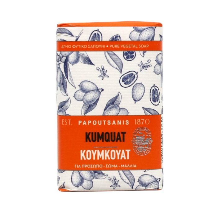 Мило тверде Papoutsanis Pure Kumquat 150 г