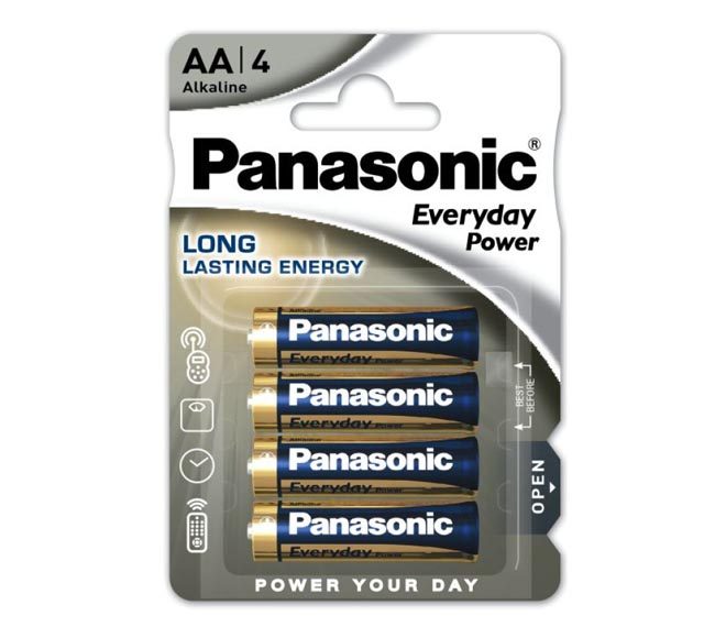 Батарейка Panasonic LR06 Everyday Power 4 шт (блістер)