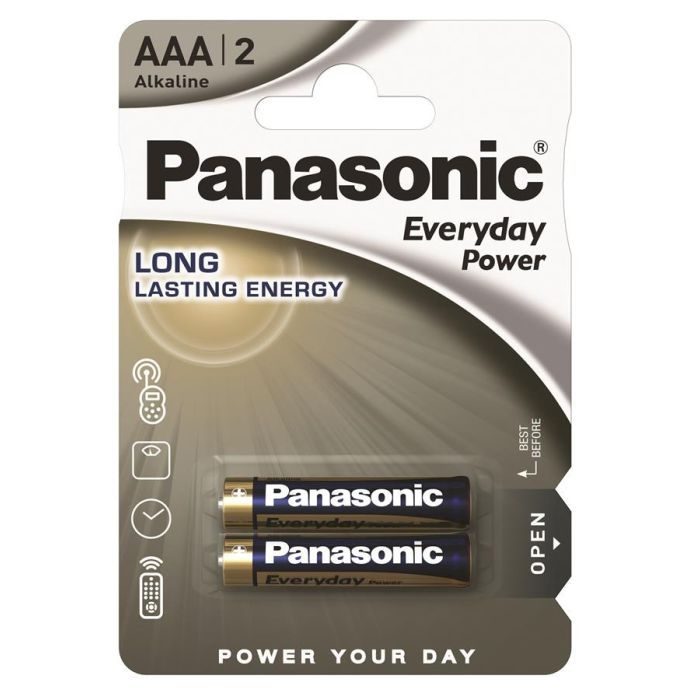 Батарейка Panasonic LR03 Everyday Power 2 шт (блістер)