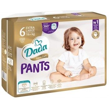 Підгузки-трусики Dada Extra Care розмір 6 Extra Large 16+ кг 38 шт